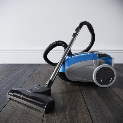 Prolux Tritan Canister Vacuum with Sealed HEPA Filtration and 12 Amp Motor