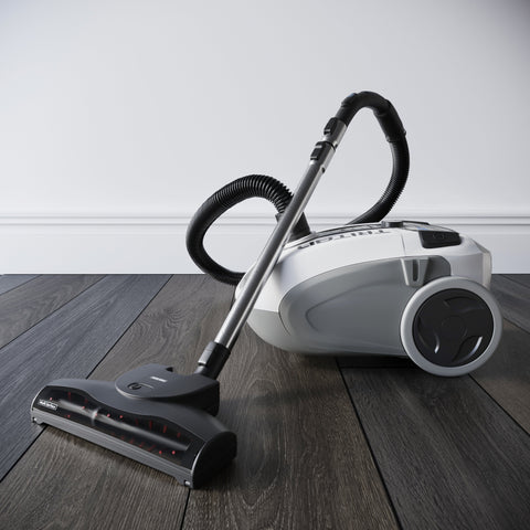 Prolux Tritan Canister Vacuum with Sealed HEPA Filtration and 12 Amp Motor