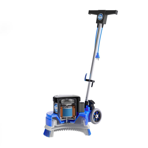 Prolux Core Heavy Duty Commercial Polisher Floor Buffer Machine Scrubber and 5 Pads